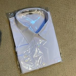 Boys white Button down collar shirt